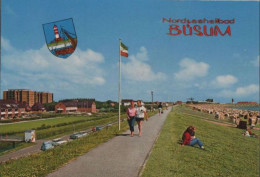 42272 - Büsum - Deichpromenade Am Südstrand - Ca. 1980 - Buesum