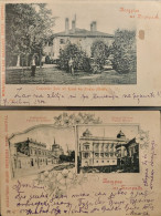1900. Two Cards : Belgrade Palace Of Justice And Court: R!,  Only A Few Known, Ed: Gerka II- 450 - Serbie