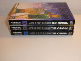 LOT MOBILE SUIT GUNDAM THE ORIGIN TOMES 3/5/7 / TBE - Mangas Versione Francese