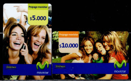 TT86-COLOMBIA PREPAID CARDS - 2006 - USED - MOVISTAR - LLAMAME - Colombie