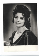 XX17146/ Jeanette Scovotti Opernsängerin Autogramm  Foto Karte  - Autographs
