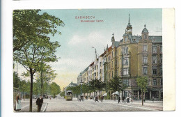 V4334/ Hamburg Barmbek Mundsburger Damm Straßenbahn AK 1906 - Noord