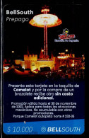 TT87-COLOMBIA PREPAID CARDS - 2003 - USED - BELLSOUTH - CAMELOT PARK - SCARCE - Kolumbien