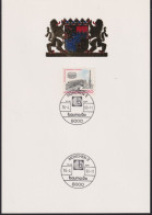 1979/80 Berlin Mi:DE-BE 591 Berlin Sonderstempel: MÜNCHEN 2, "bauma 80" 16.4.1980 - Storia Postale