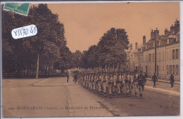 MONTARIS- BOULEVARD DU PATIS- DEFILE MILITAIRE - Montargis