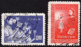 TAIWAN (= Formosa) :1964: Y.470-71 : Journée De L'Infirmière. Gestempeld / Oblitéré / Cancelled. - Usati