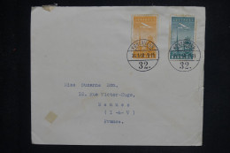DANEMARK - Enveloppe De Copenhague Pour  La France En 1940 - L 150662 - Storia Postale