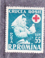 ROMANIA 1957 Red Cross MNH. Michel 1665 - Unused Stamps