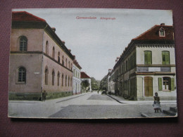 CPA ALLEMAGNE GERMERSHEIM Konigstrasse Rue Royale 1930 - Germersheim