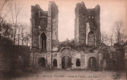 Abbaye De Villers - Façade De L'Église, Les Tours - Villers-la-Ville