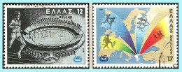 GREECE- GRECE - HELLAS 1981: Compl.set Used - Usados