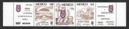SE)1986 MEXICO, 50TH ANNIVERSARY OF THE POLYTECHNIC INSTITUTE, TECHNIQUE AT THE SERVICE OF THE HOMELAND, PLANETARIUM, SC - Mexico