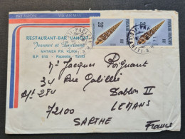 Polynésie,  Timbre Numéro 142 En Paire. - Storia Postale