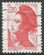 FRANCE N° 2376 OBLITERE  - 1977-1981 Sabine Van Gandon