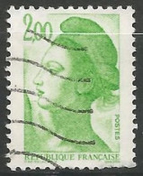 FRANCE N° 2188 OBLITERE  - 1977-1981 Sabine Van Gandon