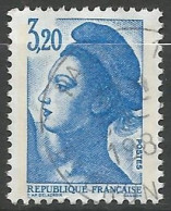 FRANCE N° 2377 OBLITERE CACHET ROND - 1977-1981 Sabine De Gandon