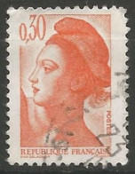 FRANCE N° 2182 OBLITERE CACHET ROND - 1977-1981 Sabina Di Gandon