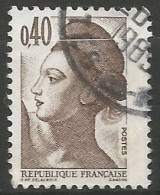 FRANCE N° 2183 OBLITERE CACHET ROND - 1977-1981 Sabine Van Gandon