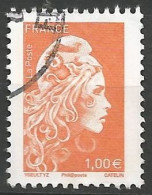 FRANCE N° 5254 OBLITERE CACHET ROND - 2018-2023 Marianne L'Engagée