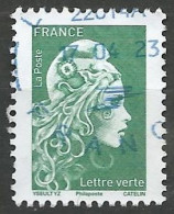 FRANCE N° 5252A OBLITERE CACHET ROND - 2018-2023 Marianne L'Engagée