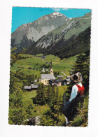 E5639) KALS Am Großglockner - Frau In Tracht Im Vordergrund - OSTTIROL - Kals