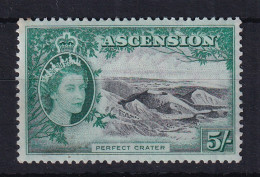 Ascension: 1956   QE II - Pictorial    SG68    5/-    MH - Ascension (Ile De L')