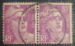 France Used Pair Postmark Stamp Ingouville Cancel - Used Stamps