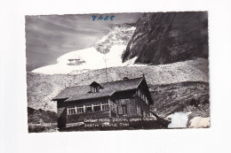 E5655) GERAER HÜTTE Gegen Olperer 3480m - Zillertal - TIROL S/W FOTO AK - Zillertal