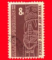 USA - STATI UNITI - Usato - 1967 - Totem Tlingit, Alaska Meridionale - 8 - Gebraucht