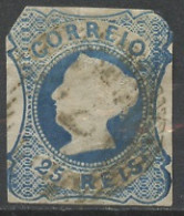 Portugal 1853 Y&T N°2 - Michel N°2 (o) - 25r Dona Maria II - Gebraucht