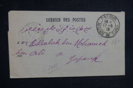 TUNISIE - Lettre De Gafour Pour Gafour En 1918 - L 150680 - Cartas & Documentos