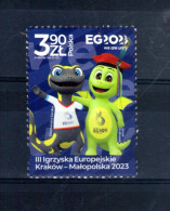 Pologne. 3e Jeux Européens. 2023 - Unused Stamps