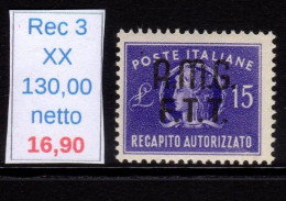 Recapito Autorizzato Lire 15 - Airmail