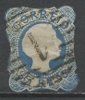 Portugal 1855-56 Y&T N°6 - Michel N°6 (o) - 25r Don Pedro V - Usado