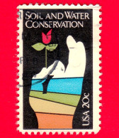 USA - STATI UNITI - Usato - 1984 - Protezione Dell'Ambiente - Conservazione Del Suolo E Dell'acqua - 20 - Used Stamps