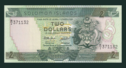 # # # Banknote Von Den Solomon-Inseln 2 Dollars 1986 (P-13) UNC # # # - Isla Salomon