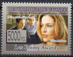GUINEA - 1v - MNH - Gillian Anderson - Cinema - Movies - Film - Kino - Cine - X-Files - Emmy Awards - Films - Cinema