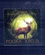 Pologne. Centenaire De L'association De Chasse. 2023 - Unused Stamps