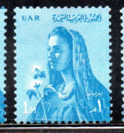 UAR EGYPT EGITTO 1961 FARMER'S WIFE 1m MH - Unused Stamps