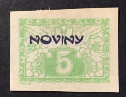 1926 Czechoslovakia - Express Stamp - Special Delivery Stamp - Overprint NOVINY - Unused ( Mint Hinged ) - Nuovi