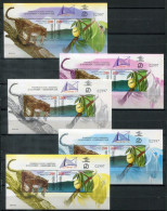 INDONESIEN Block 222-226, Bl.222-226 Mnh - Leopard, Panthera Pardus - INDONESIA - Indonesië