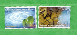 (Us.R1) GRECIA ° 2001 -  EUROPA.  Yvert. 2054-2055. . Oblitérer - Gebraucht