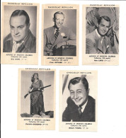 DE43 - IMAGES REVILLON - ALAN LADD - FRED ASTAIRE - BOB HOPE - ROBERT YOUNG - PAULETTE GODDARD - Photographs