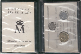 España Spain Cartera Oficial Pesetas 1985 Madrid Juan Carlos I FNMT - Münz- Und Jahressets