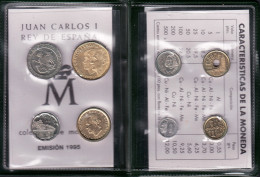 España Spain Cartera Oficial Pesetas 1995 Juan Carlos I FNMT - Mint Sets & Proof Sets