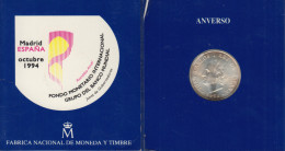 España  Spain Cartera Oficial  1994  2000 Ptas Plata Juan Carlos I FMI FNMT - Münz- Und Jahressets