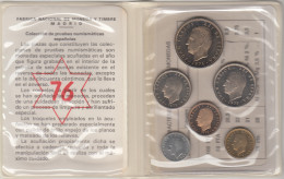 España Spain Cartera Oficial  Pesetas 1975 (*19-76) Juan Carlos I FNMT - Mint Sets & Proof Sets