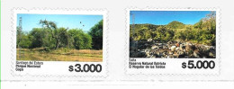 #75366 NEW ISSUE ARGENTINA 2024 NATIONAL PARK DEFINITIVES 3000-5000 PESOS NEW HIGH VALUES MNH - Ungebraucht