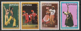 JAMAIQUE - N°391/4 ** (1974) Danse - Jamaica (1962-...)