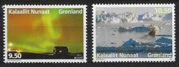 Groënland 2012, N° 594/595 Neufs Europa Tourisme - Unused Stamps